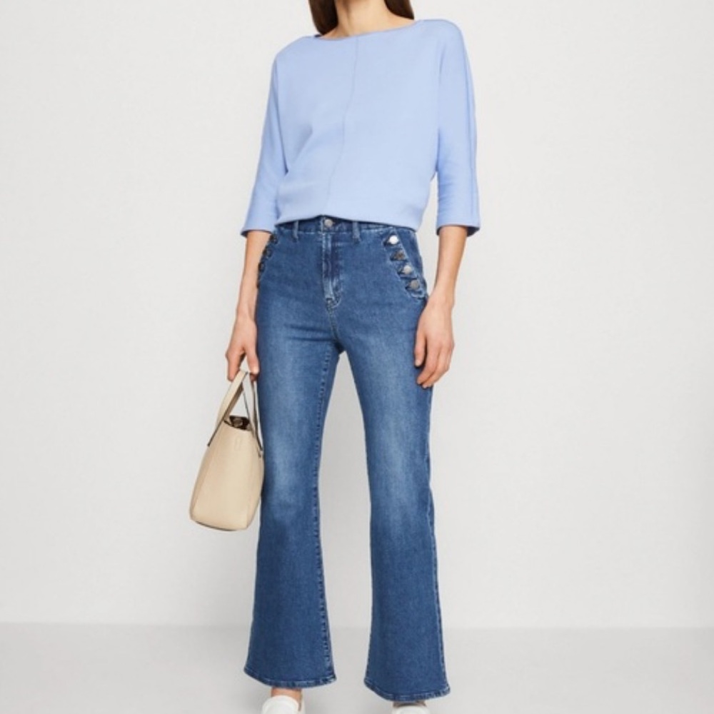 GAP 70’s Flare Wide Leg Sailor Jeans 8/29